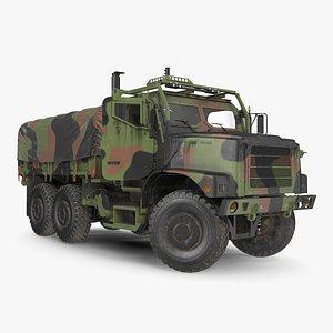 3D medium tactical vehicle 6x6