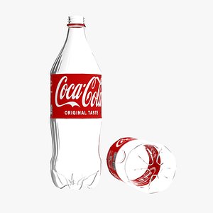 CocaCola Bottle 1L model