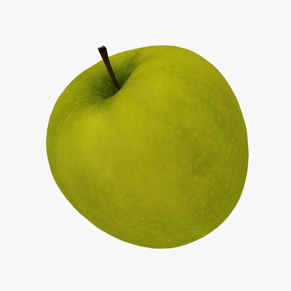 Green Apple - Real-Time 3D Scanned 3D