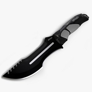 3D survival knife model