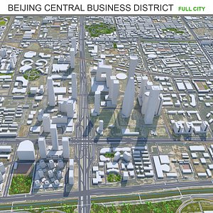 3D Central Business District Beijing