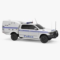 Police Paddy Wagon Simple Interior