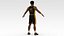 Jogador de basquete Black Player 02
