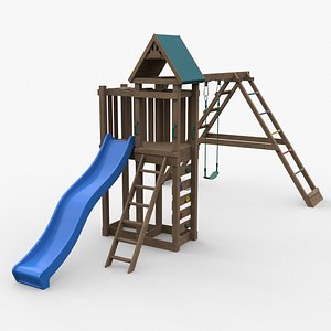 3D PBR Playground Jungle Gym 03 model