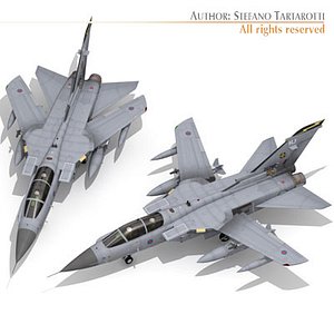 panavia tornado adv raf 3d model