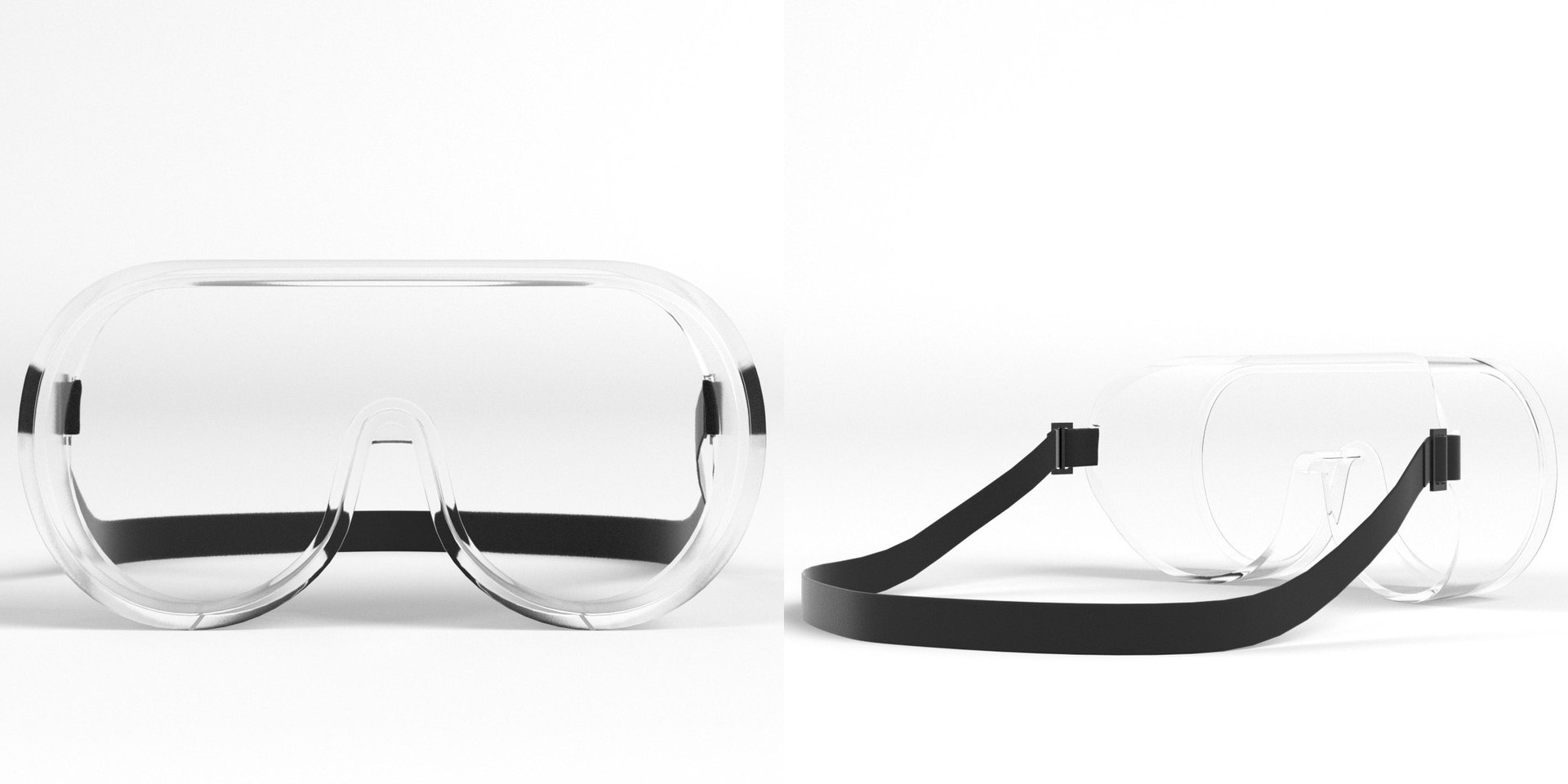 3D Safety Goggles - TurboSquid 1958279