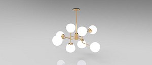 3D maytoni-mod221-pl-08-g chandelier