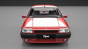 Fiat tipo 2000 3d model high poly detailed 3D model