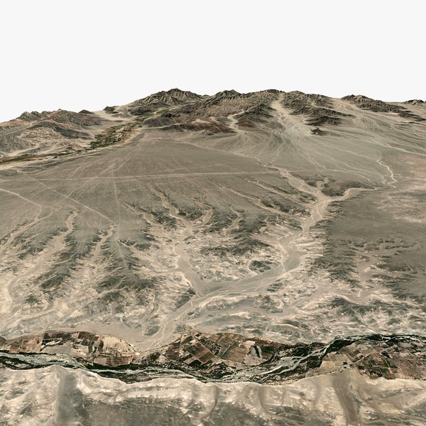 modelo 3d Valle de Nazca Perú - TurboSquid 2208244