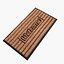 Welcome door mat