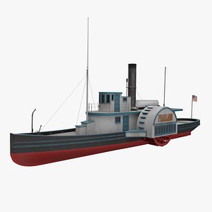 Paddle Wheel Steam Boat(1)