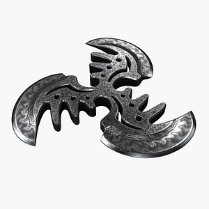 Throwing Star II m IIII 3D model