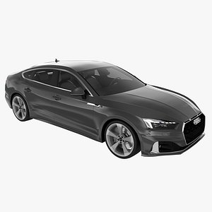 3D Audi A5 Sportback 2020 model