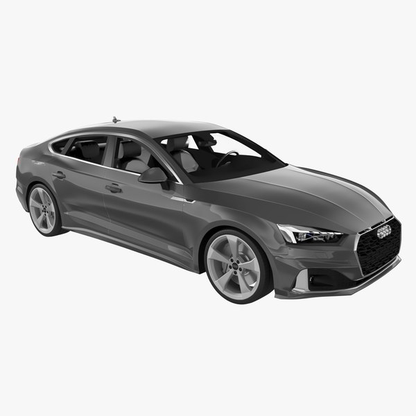 3D Audi A5 Sportback 2020 model