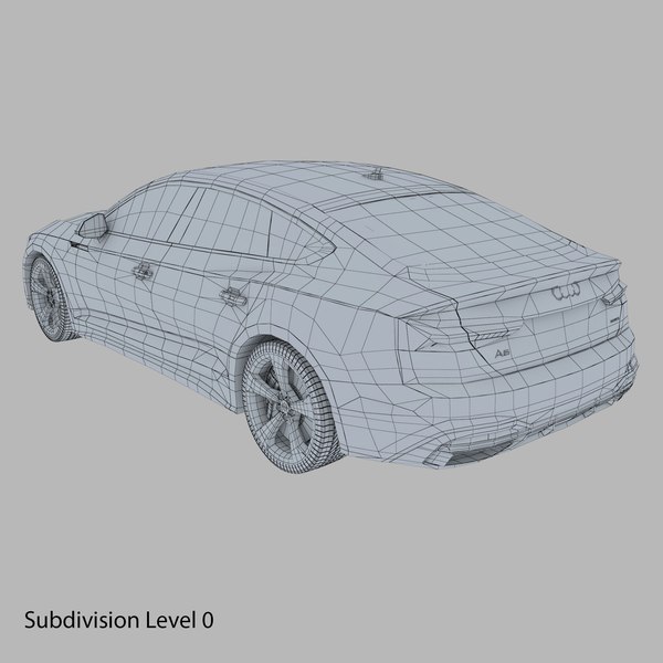 3D Audi A5 Sportback 2020 model - TurboSquid 1983443