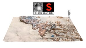 3d model rocky beach ultra hd