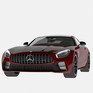 3D mercedes amg gt