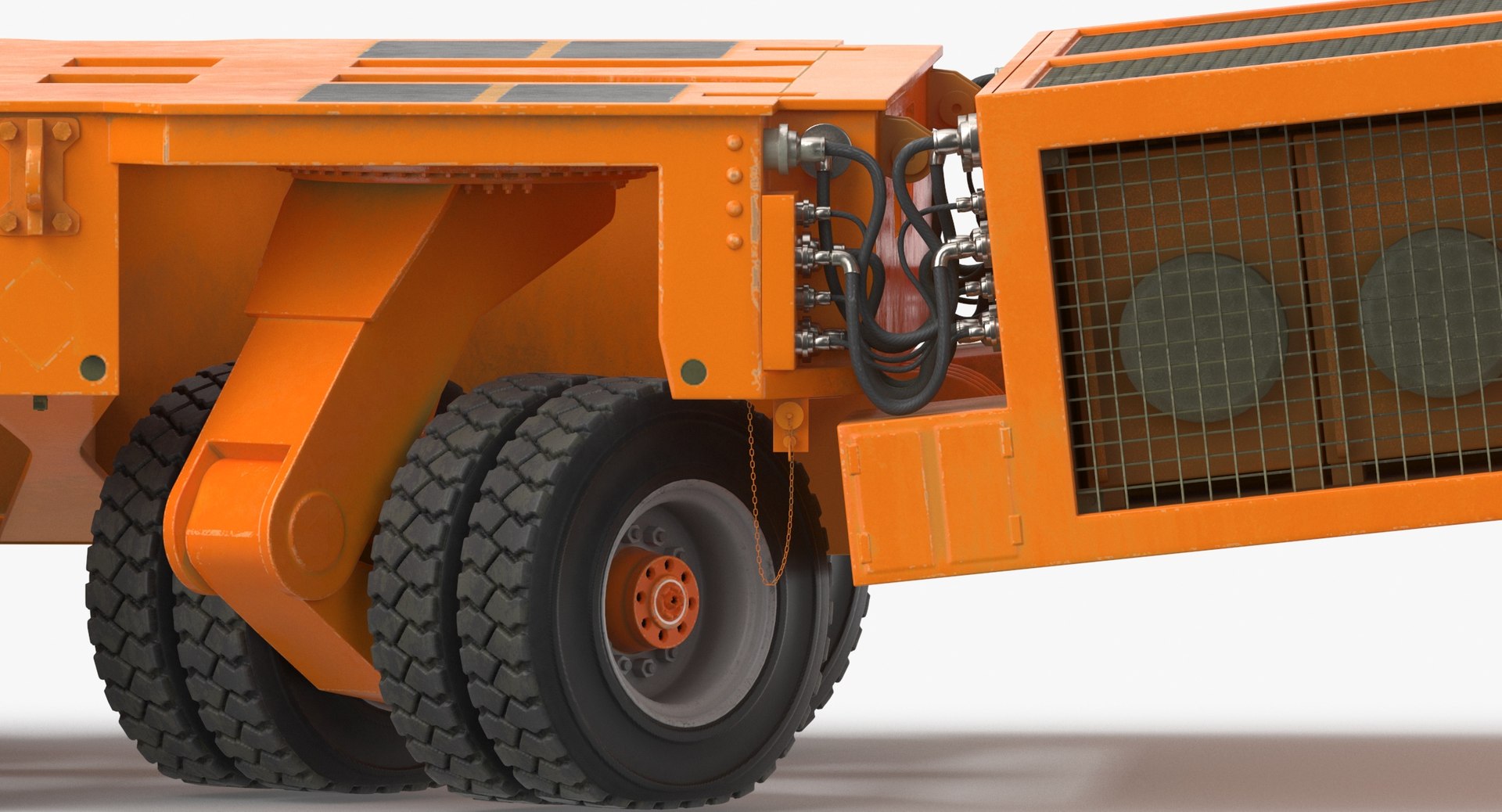 3D 6 Axle Lines Modular Model TurboSquid 1652250