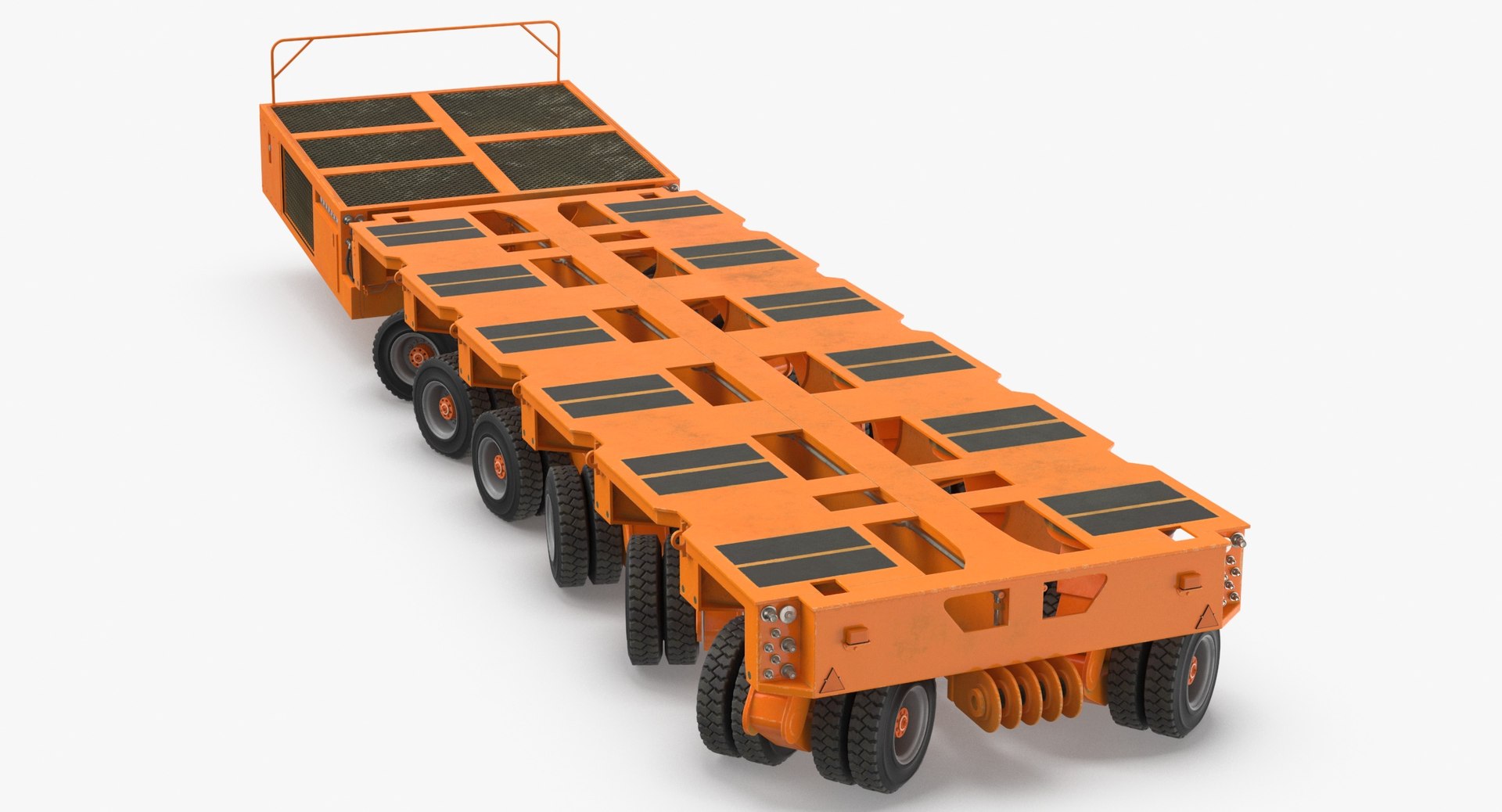 3D 6 Axle Lines Modular Model - TurboSquid 1652250
