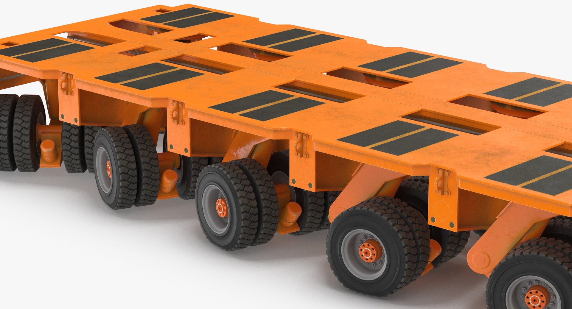 3D 6 Axle Lines Modular Model - TurboSquid 1652250