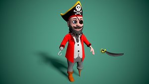 cartoon pirate