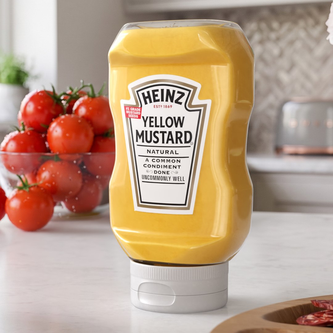 3D Heinz Yellow Mustard Squeeze Bottle https://p.turbosquid.com/ts-thumb/wN/v3T8Wh/ka/heinz_yellow_mustard_squeeze_bottle_001/jpg/1789681127/1920x1080/fit_q87/849162602be22929a1a7f34ca2d20c0d13784a38/heinz_yellow_mustard_squeeze_bottle_001.jpg
