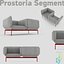 Canapé et fauteuil Prostori Segment