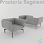 Canapé et fauteuil Prostori Segment