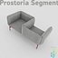 Canapé et fauteuil Prostori Segment