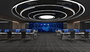 control room 13 3D model