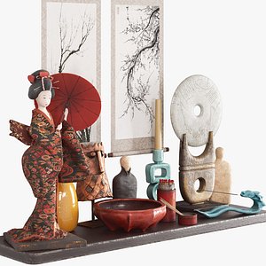 Asian Decor model