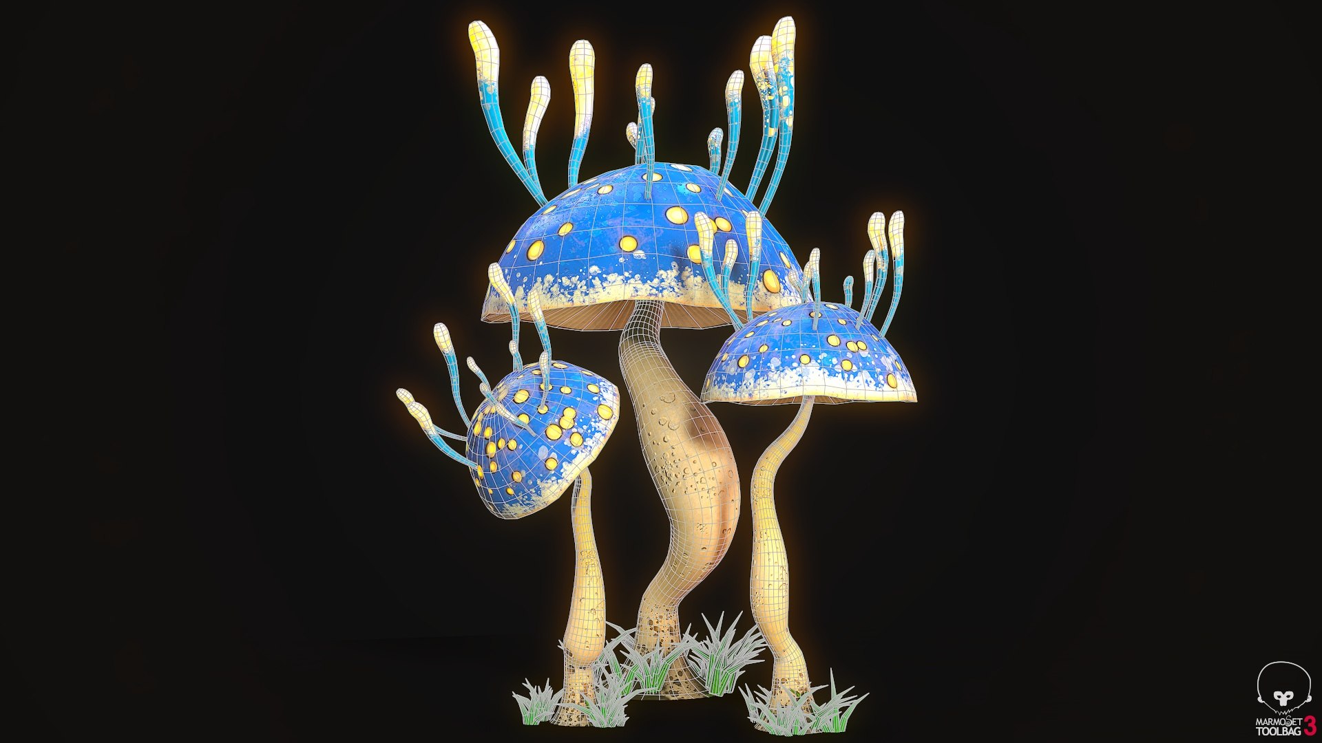 mushrooms cartoon pbr 3D model https://p.turbosquid.com/ts-thumb/wN/zvSM4R/J1KWYIMG/screenshot005/jpg/1583316945/1920x1080/fit_q87/611cc6a987448a1e0fb51e9edab9a73625e632bf/screenshot005.jpg