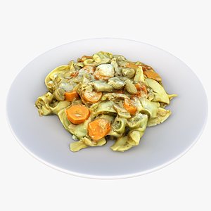 lunch vegetarian model