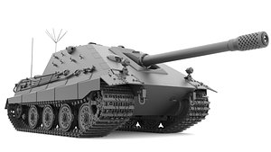 german tank 3D model