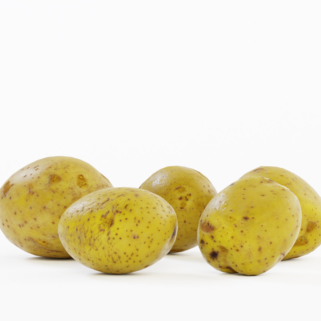 3D Potatoes model https://p.turbosquid.com/ts-thumb/wO/3CZtbU/XG/4/png/1639035301/1920x1080/fit_q87/23bb12f21bf00baca53758dddfc0b77bd8a28533/4.jpg
