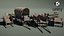 Medieval Carts PACK PBR Gioco pronto