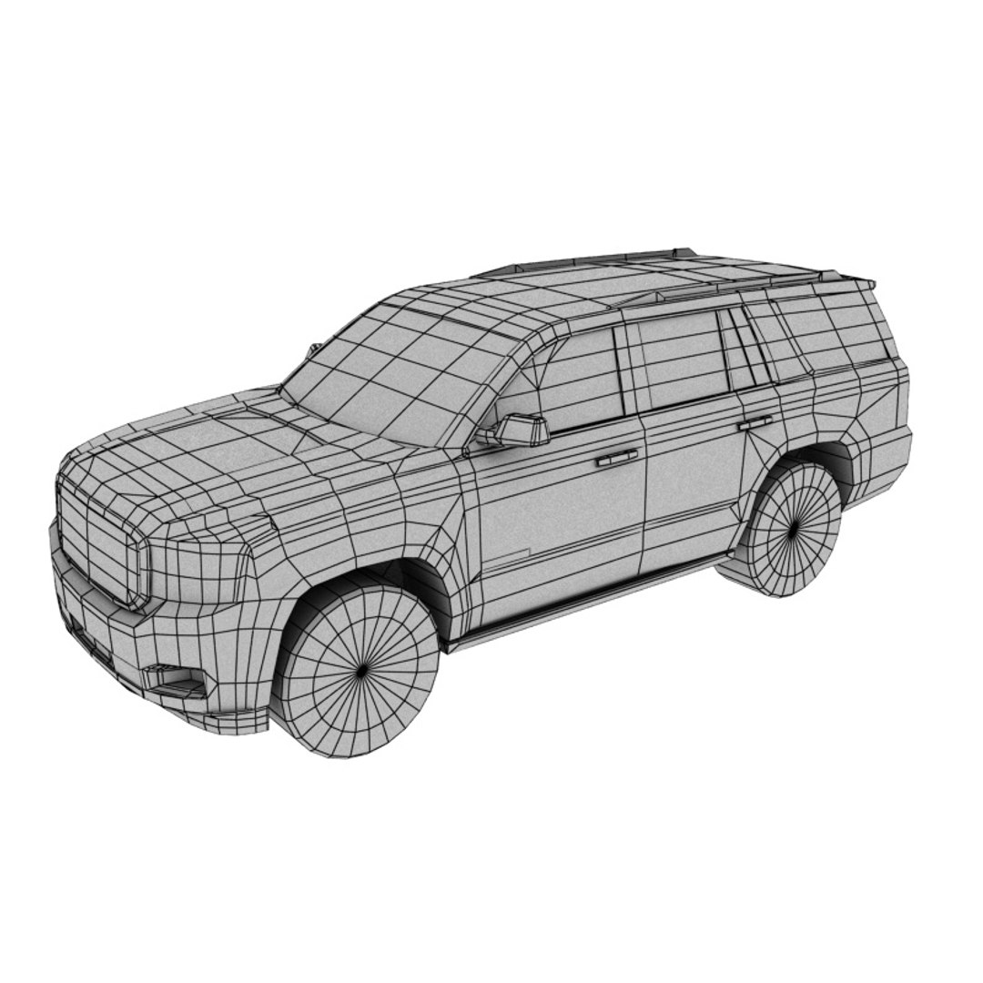 3d model gmc yukon denali