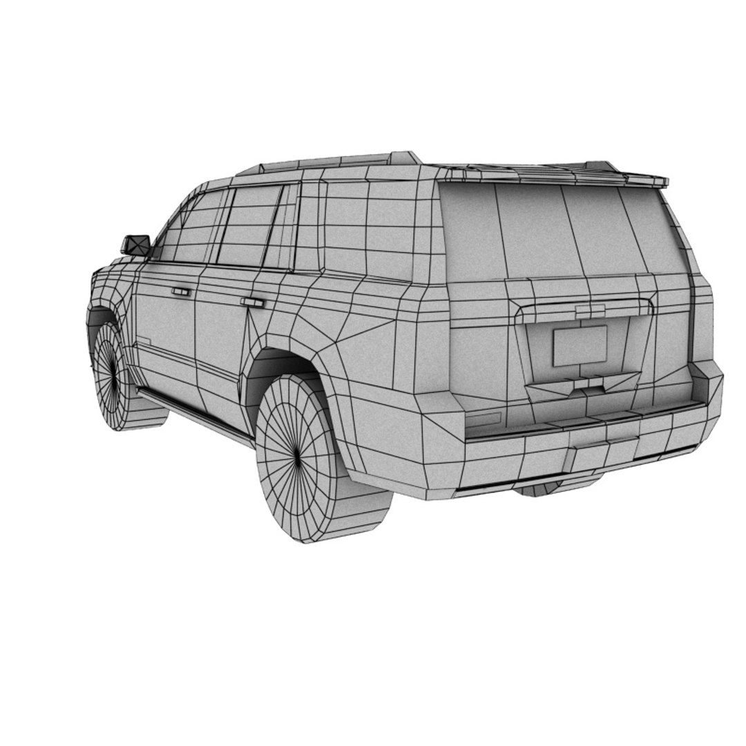 3d model gmc yukon denali