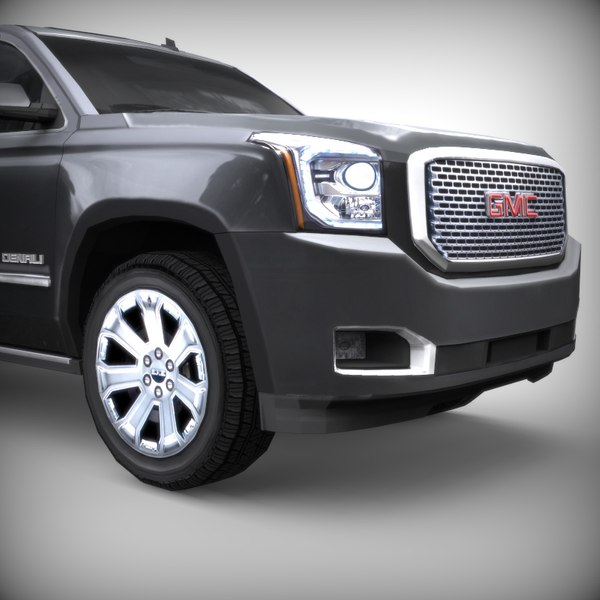 3d model gmc yukon denali