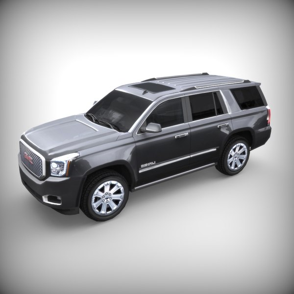 3d model gmc yukon denali