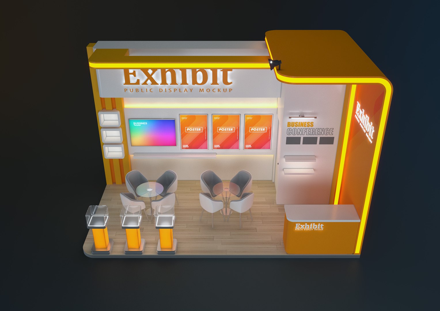3D model Exhibition Stand Design 2304 https://p.turbosquid.com/ts-thumb/wO/9IU8qt/FT/preview4/jpg/1759888213/1920x1080/fit_q87/b35d8d792142d1371de7c8ff503daa4919bd511e/preview4.jpg