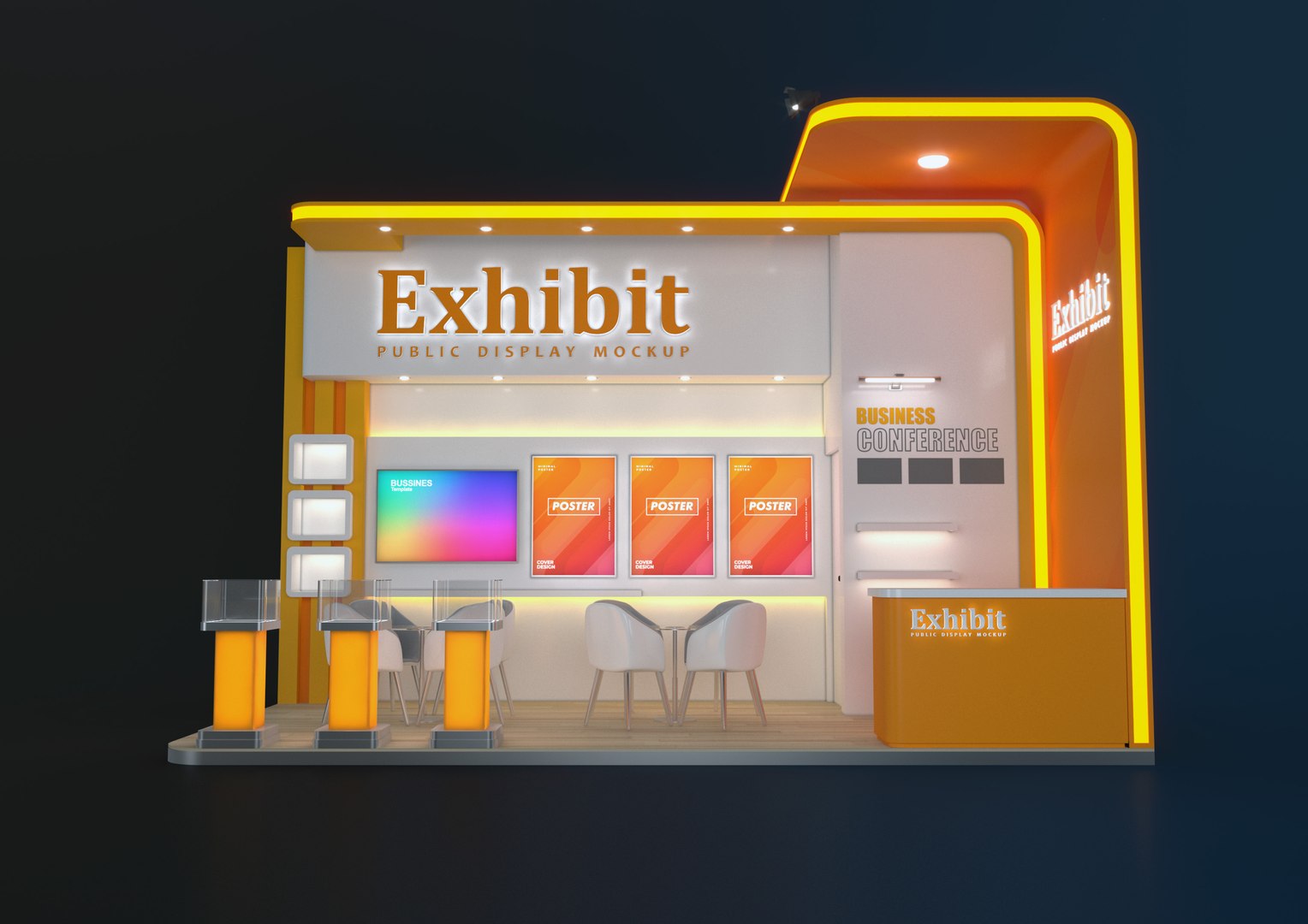 3D model Exhibition Stand Design 2304 https://p.turbosquid.com/ts-thumb/wO/9IU8qt/lu/preview2/jpg/1759888212/1920x1080/fit_q87/b7d1d02ffdc7ecebb7da446a129d487fc2783f0d/preview2.jpg