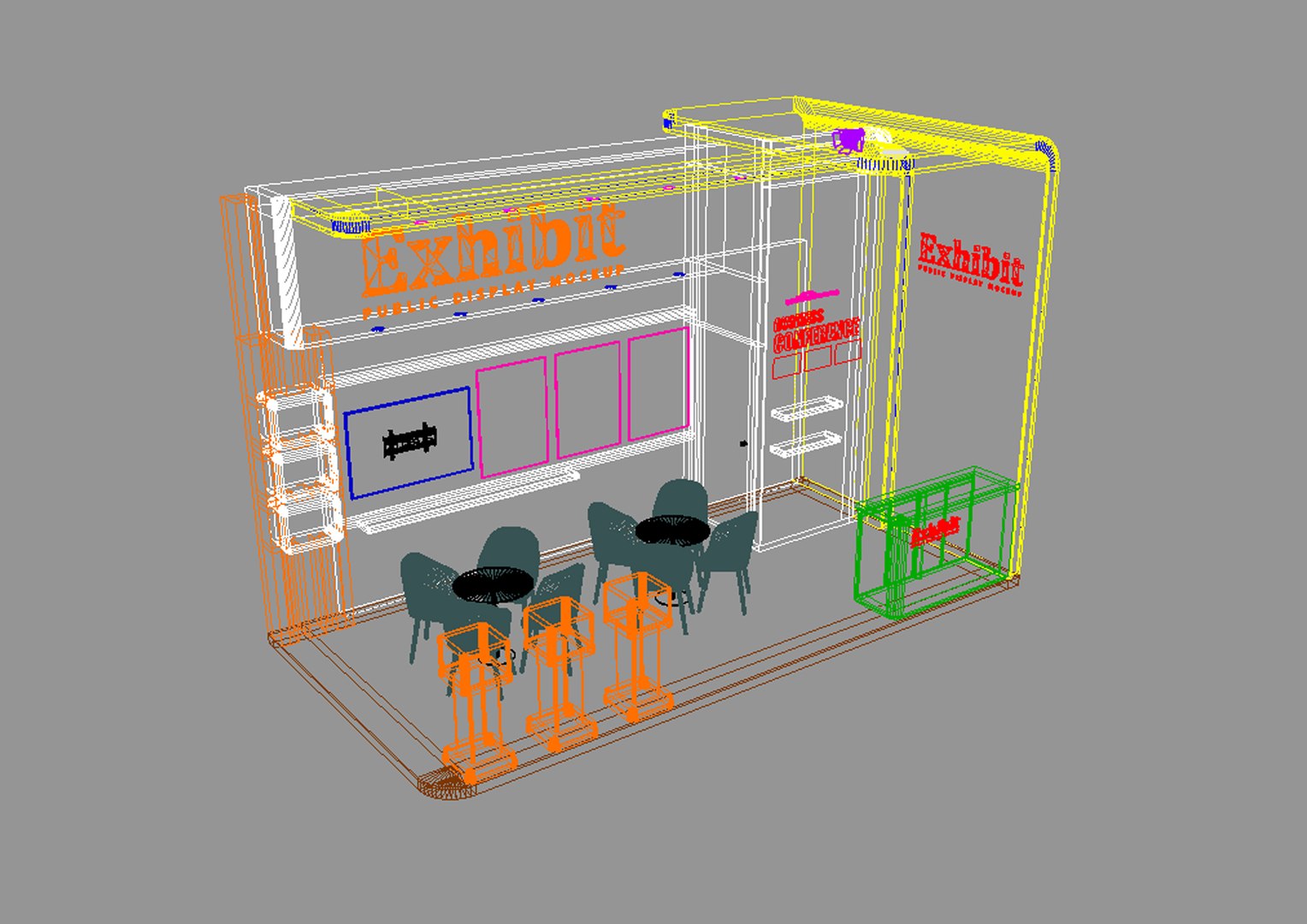 3D model Exhibition Stand Design 2304 https://p.turbosquid.com/ts-thumb/wO/9IU8qt/oP/wireframe3/jpg/1759888221/1920x1080/fit_q87/79d1bf143eca6d95523654fe4b716838ba0d6650/wireframe3.jpg