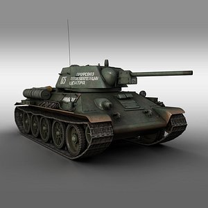 ot-34 t-34 t-34-76 3D model