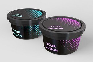 3D model Plastic Container