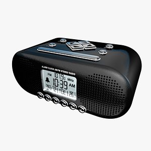 max generic alarm clock fm