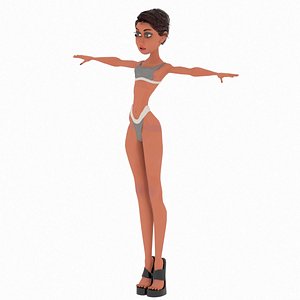 Pinup girl 3D