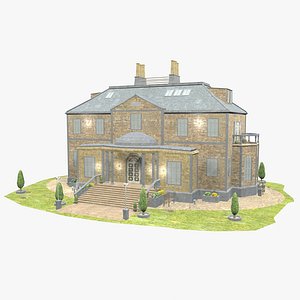 3D - manor house model