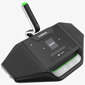 Bosch Discussion Device with Language Selector model