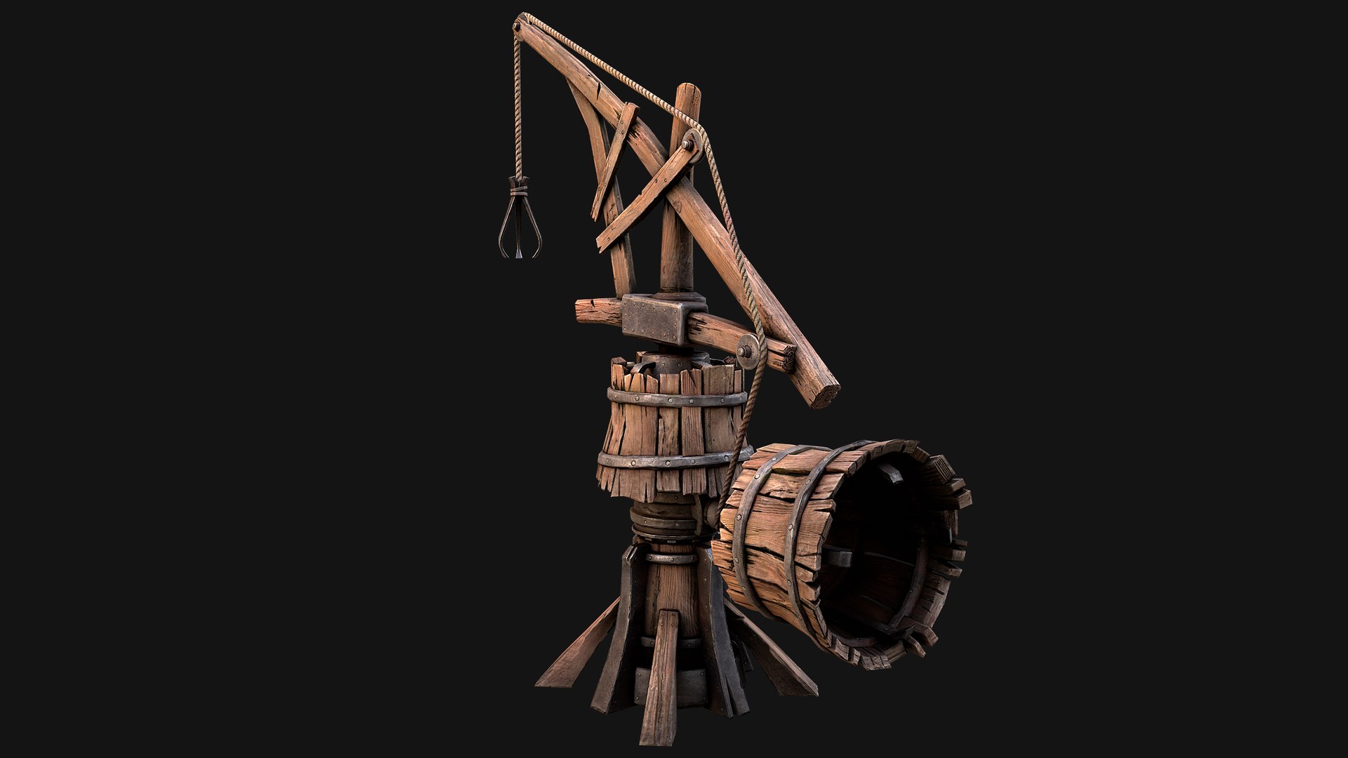 3D Medieval Crane Steampunk Quarry https://p.turbosquid.com/ts-thumb/wO/KkpThc/86/quarrycraneimg12/png/1720253180/1920x1080/fit_q87/c8db2ce8550b9927300baab537cc7374b58ee3d5/quarrycraneimg12.jpg